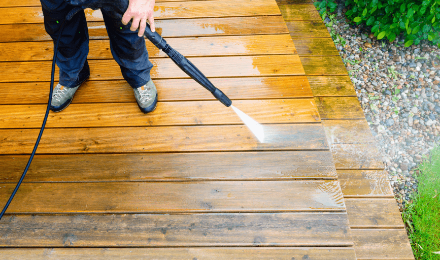 Deck Cleaning